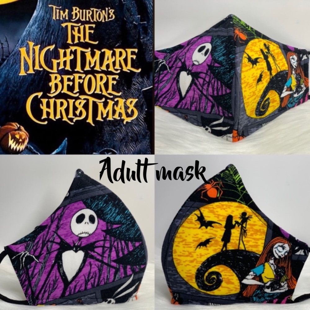Nightmare before Christmas Designer adult  mask